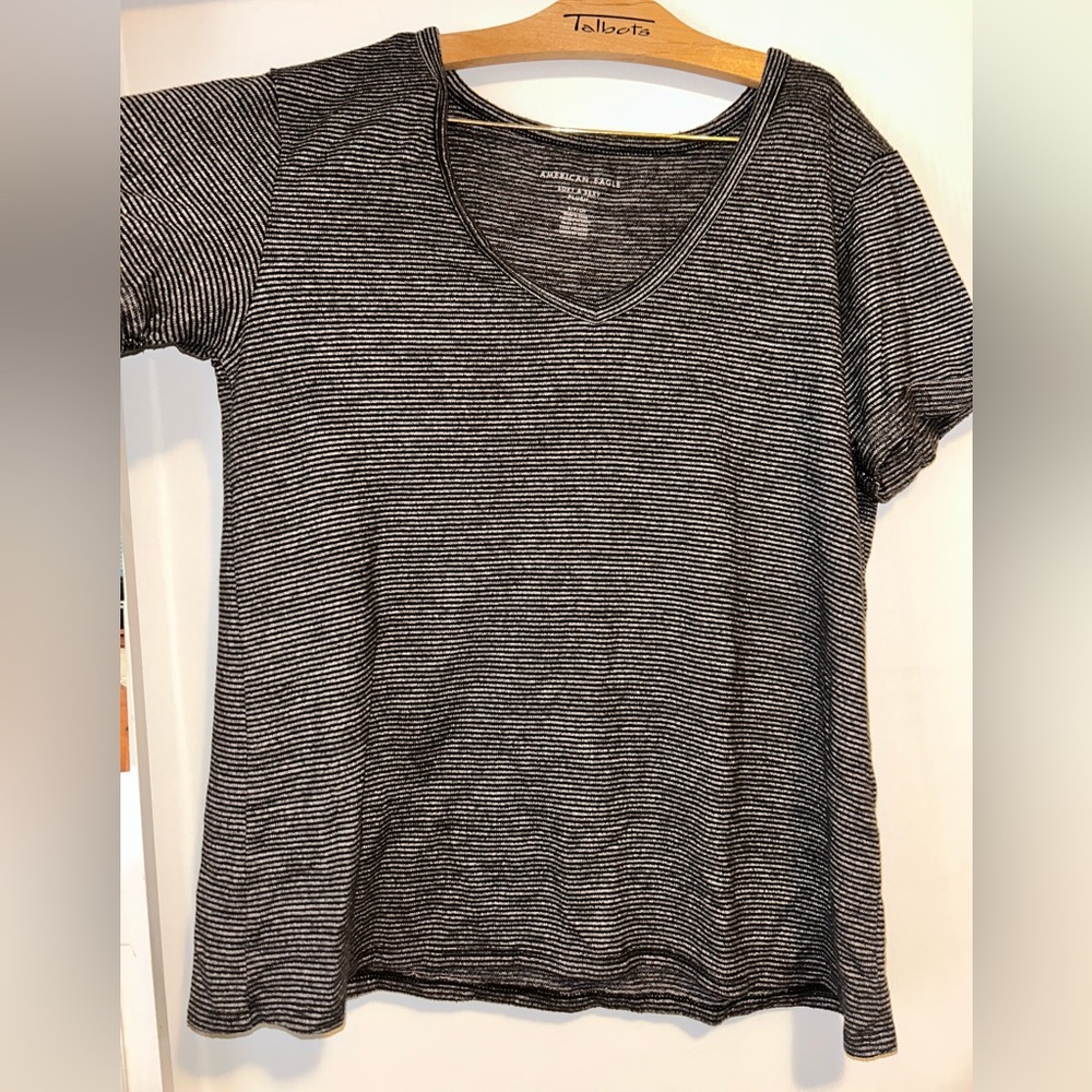 Striped American Eagle T-shirt